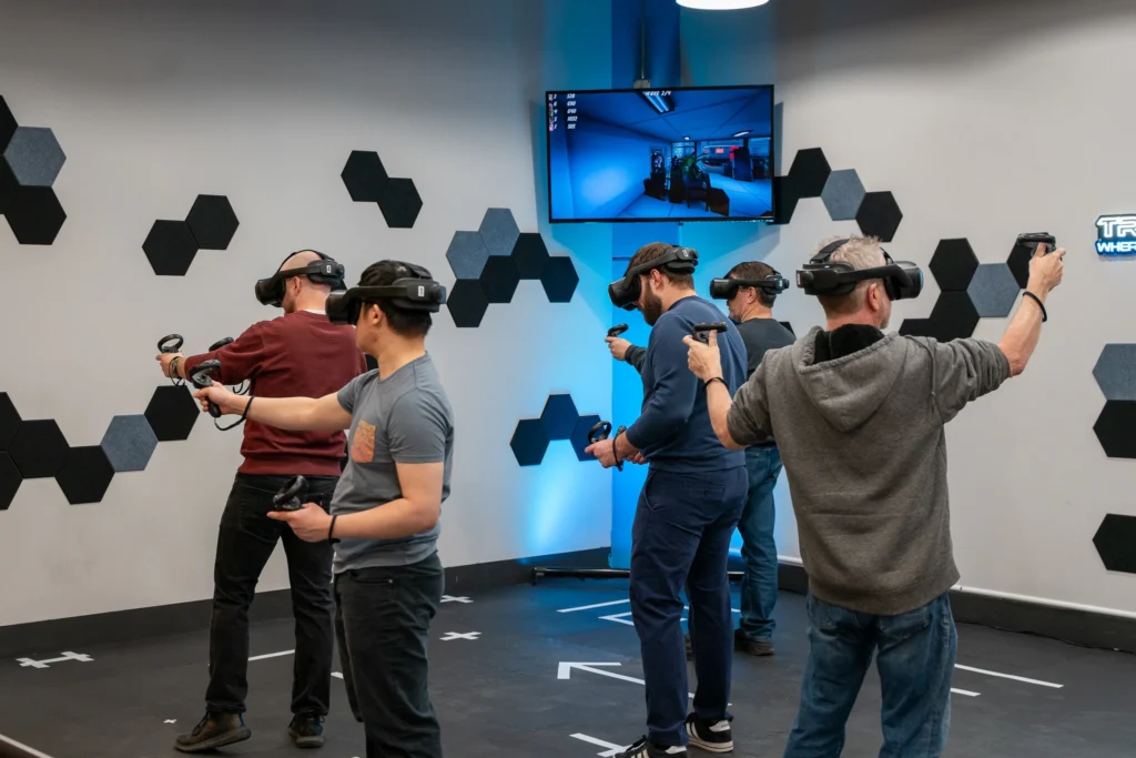 True Echo VR Hero Home Page Picture