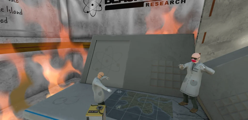 Burning Desk